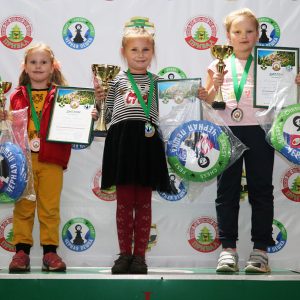 Призеры Кубка Черной пешки среди девочек до 7 лет