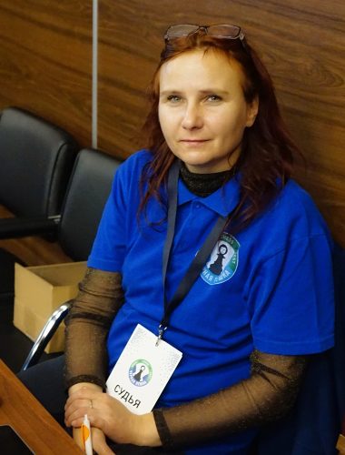 Марина Александрович - судья на фестивале "Черная пешка" в Бресте