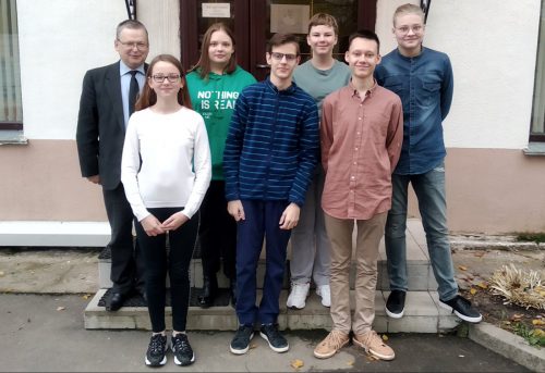 Команда Гродно на первенстве ДЮСШ по шахматам в Могилеве