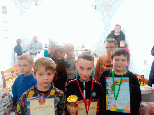 Призеры турнира начинающих